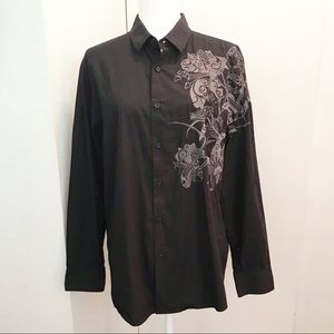 Men’s INC International Concepts Black Embroidery